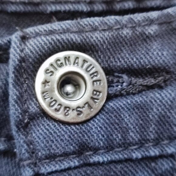 Signature by Levi Strauss jeans black skinny man's size 30x32 - Picture 9 of 9